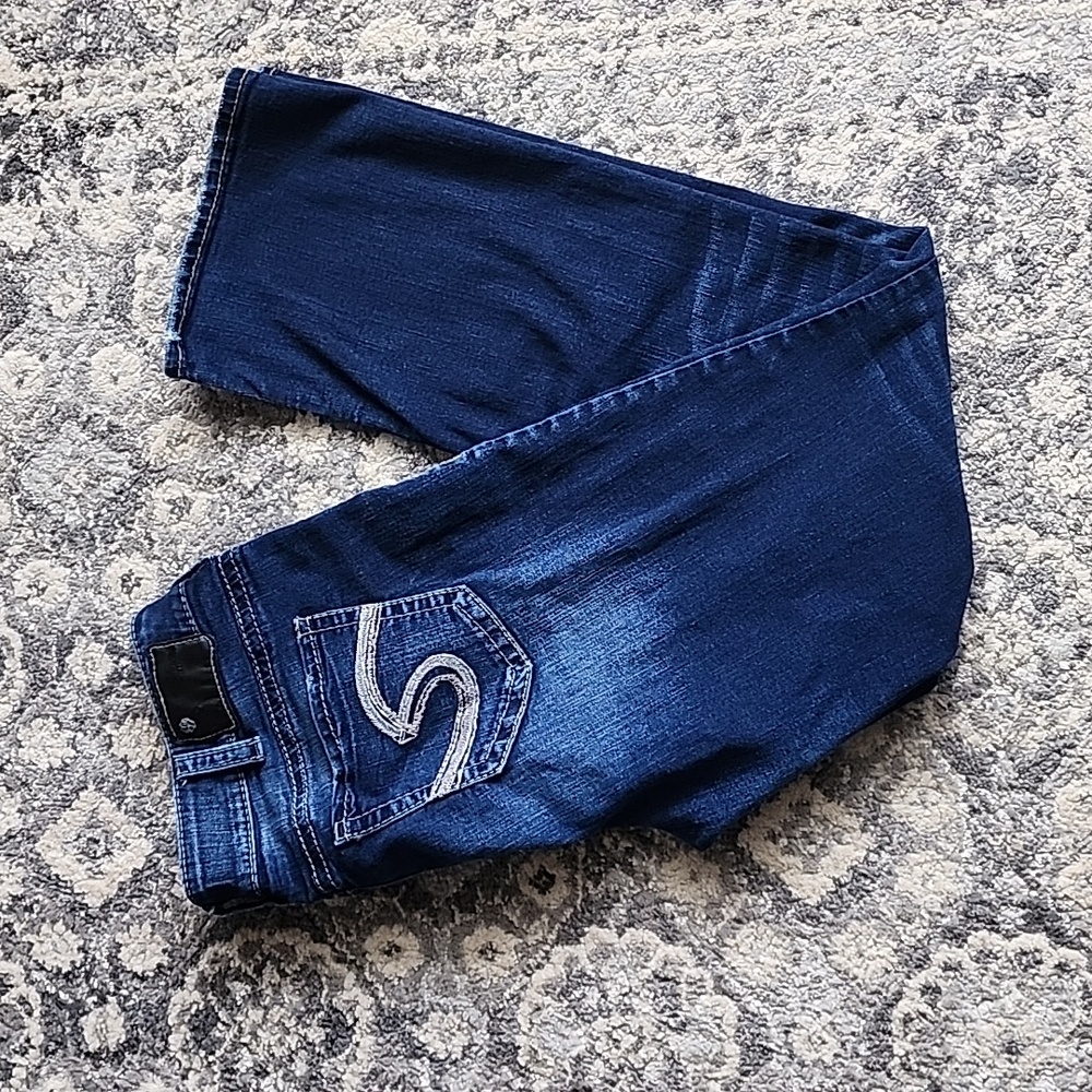 Silver Jeans "Suki" Mid Slim Boot Jeans
